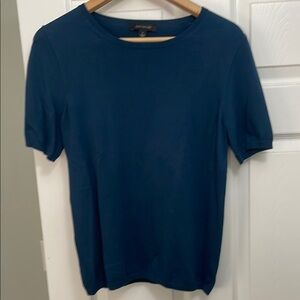 Ann Taylor Deep Blue Knit Top